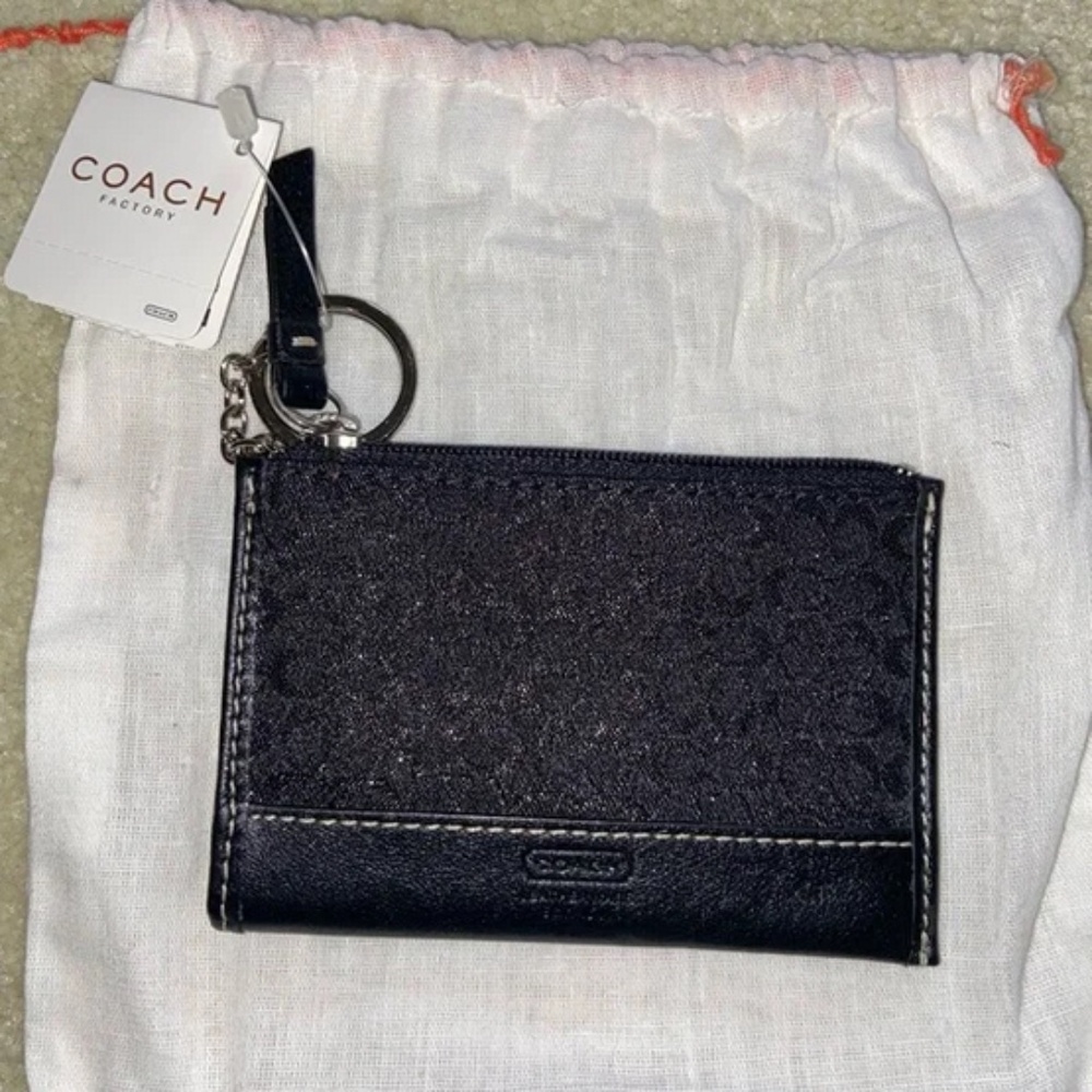 Coach "Signature C" Keychain Wallet/Pouch